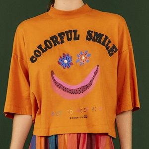 Colorful Smile Organic Cotton T Shirt